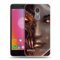 Дизайнерский пластиковый чехол для Lenovo K6 Diablo