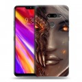 Дизайнерский пластиковый чехол для LG G8 ThinQ Diablo