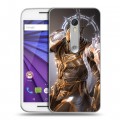 Дизайнерский пластиковый чехол для Lenovo Moto G Diablo