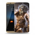 Дизайнерский пластиковый чехол для ZTE Axon 7 Diablo