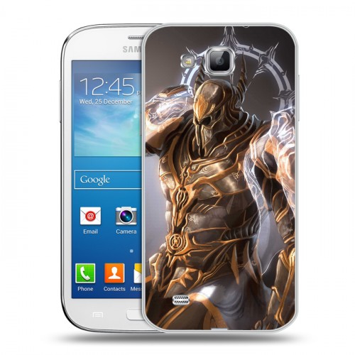 Дизайнерский пластиковый чехол для Samsung Galaxy Premier Diablo