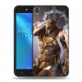 Дизайнерский силиконовый чехол для Asus ZenFone Live Diablo