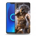 Дизайнерский силиконовый чехол для Alcatel 5V Diablo