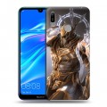 Дизайнерский пластиковый чехол для Huawei Y6 (2019) Diablo