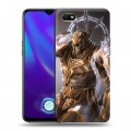 Дизайнерский силиконовый с усиленными углами чехол для OPPO A1k Diablo