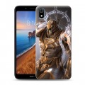 Дизайнерский силиконовый чехол для Xiaomi RedMi 7A Diablo