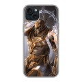 Дизайнерский силиконовый чехол для Iphone 15 Plus Diablo