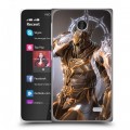 Дизайнерский пластиковый чехол для Nokia X Diablo