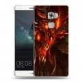 Дизайнерский пластиковый чехол для Huawei Mate S Diablo