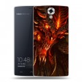 Дизайнерский силиконовый чехол для Homtom HT7 Diablo