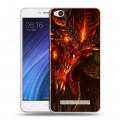 Дизайнерский силиконовый чехол для Xiaomi RedMi 4A Diablo