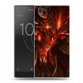 Дизайнерский пластиковый чехол для Sony Xperia L1 Diablo