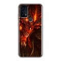 Дизайнерский силиконовый чехол для TCL 20B Diablo