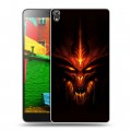 Дизайнерский силиконовый чехол для Lenovo Phab Diablo