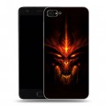 Дизайнерский пластиковый чехол для ZUK Z2 Diablo