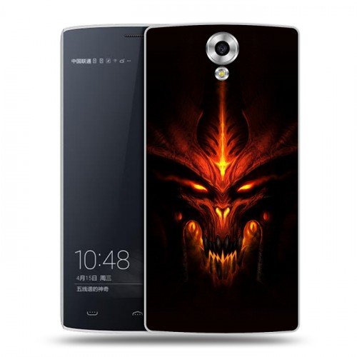 Дизайнерский силиконовый чехол для Homtom HT7 Diablo