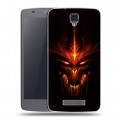 Дизайнерский силиконовый чехол для ZTE Blade L5 Diablo