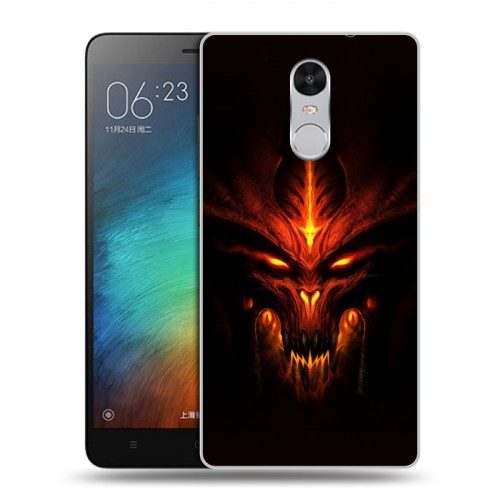 Дизайнерский силиконовый чехол для Xiaomi RedMi Pro Diablo