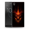 Дизайнерский пластиковый чехол для Sony Xperia L1 Diablo