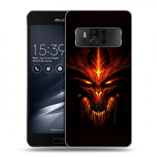 Дизайнерский силиконовый чехол для ASUS ZenFone AR Diablo