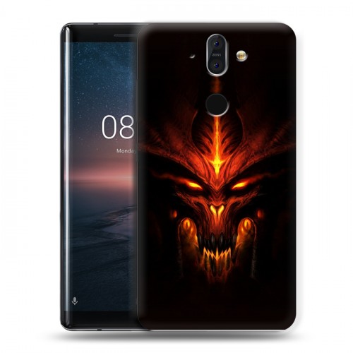 Дизайнерский пластиковый чехол для Nokia 8 Sirocco Diablo