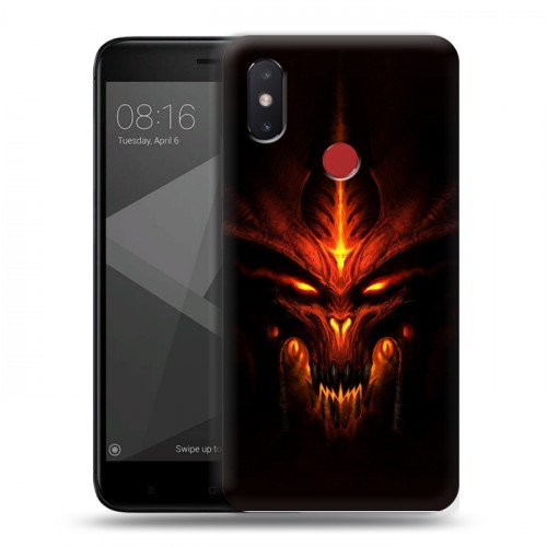 Дизайнерский пластиковый чехол для Xiaomi Mi8 SE Diablo