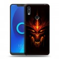 Дизайнерский силиконовый чехол для Alcatel 5V Diablo