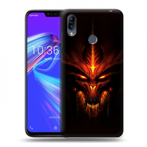 Дизайнерский силиконовый с усиленными углами чехол для ASUS ZenFone Max M2 Diablo