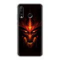 Дизайнерский силиконовый чехол для Huawei P30 Lite Diablo