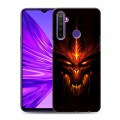 Дизайнерский силиконовый чехол для Realme 5 Diablo