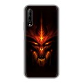 Дизайнерский силиконовый чехол для Huawei Y9s Diablo