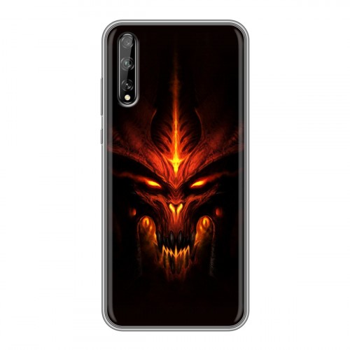 Дизайнерский силиконовый чехол для Huawei Y8p Diablo