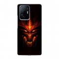 Дизайнерский силиконовый с усиленными углами чехол для Xiaomi 11T Diablo