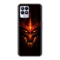 Дизайнерский силиконовый чехол для Realme 8i Diablo