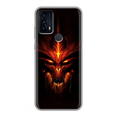 Дизайнерский силиконовый чехол для TCL 20B Diablo