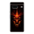 Дизайнерский силиконовый чехол для Google Pixel 7 Diablo