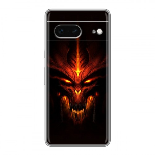 Дизайнерский силиконовый чехол для Google Pixel 7 Diablo