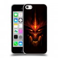 Дизайнерский пластиковый чехол для Iphone 5c Diablo