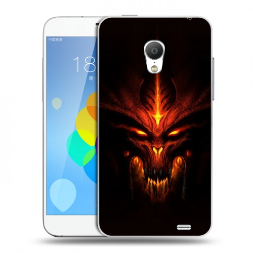 Дизайнерский силиконовый чехол для  Meizu MX3 Diablo