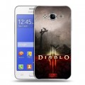 Дизайнерский силиконовый чехол для Samsung Galaxy J7 Diablo