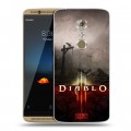 Дизайнерский пластиковый чехол для ZTE Axon 7 Diablo