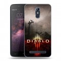 Дизайнерский силиконовый чехол для Homtom HT17 Diablo