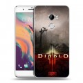 Дизайнерский пластиковый чехол для HTC One X10 Diablo