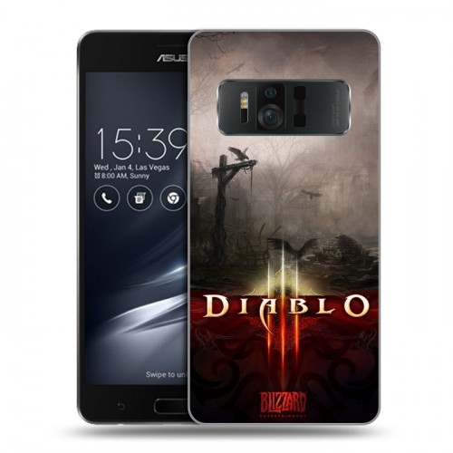 Дизайнерский силиконовый чехол для ASUS ZenFone AR Diablo