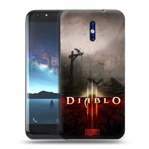 Дизайнерский силиконовый чехол для Doogee BL5000 Diablo