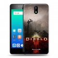 Дизайнерский силиконовый чехол для Micromax Q409 Diablo