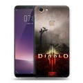 Дизайнерский пластиковый чехол для Vivo V7 Diablo