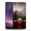 Дизайнерский пластиковый чехол для Vivo V7 Plus Diablo