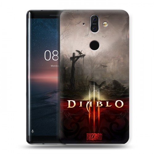 Дизайнерский пластиковый чехол для Nokia 8 Sirocco Diablo