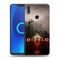 Дизайнерский силиконовый чехол для Alcatel 5V Diablo